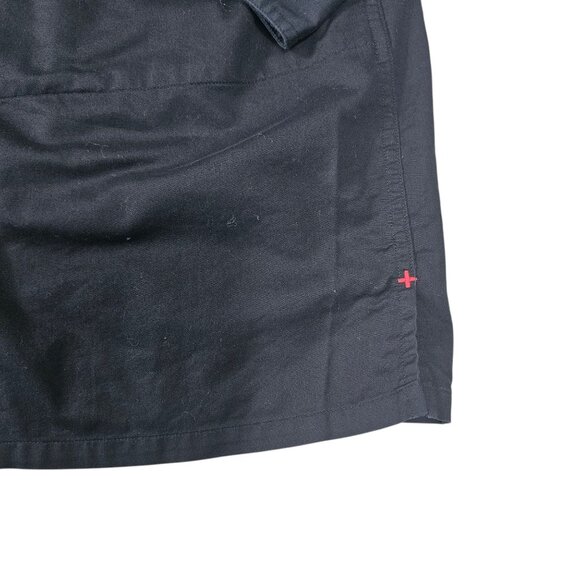 Victorinox Men's L Black Long Sleeve Button-Up Shirt Jacket Swiss Army Knife - Picture 8 of 9